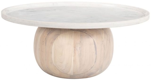 Zuo® Modern Savona Natural/White Coffee Table-0