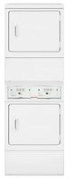Speed Queen® Commercial 7.0 Cu. Ft. Dryer, 7.0 Cu. Ft. Dryer White Stack Laundry-0