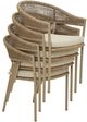 Signature Design by Ashley® Orchard Beach 5-Piece Beige Aluminum Outdoor Dining Set-4