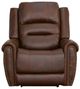 Flexsteel® Oscar Pumpernickel Power Recliner with Power Headrest-1