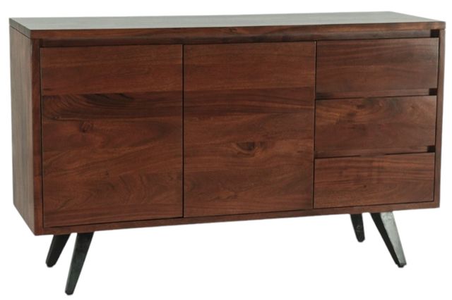 Home Trends & Design Kennedy Walnut Sideboard-0