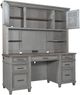 aspenhome® Caraway Aged Slate Credenza and Hutch-2