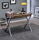 ACME Furniture Callers Chrome/Weathered Oak Writing Desk-1