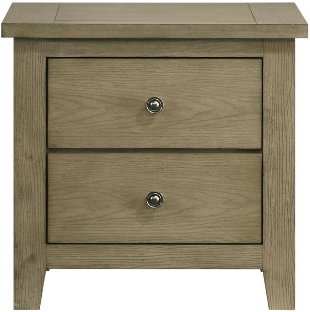 Coaster® Hazlewood Vineyard Oak Nightstand-1