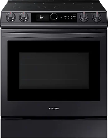 Samsung 30" Black Stainless Steel Slide In Electric Range-0