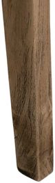 International Furniture Direct Balam Stained Brown Side Chair-5