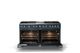 Viking® 5 Series 60" Squall Pro Style Dual Fuel (NG) Range with Polished Chrome Trim-1