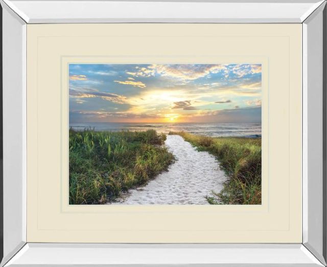 Classy Art Morning Trail by Celebrate Life Gallery Mirror Framed Wall Art-0