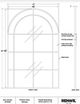 Renwil® Atkinson Matte Black Full Length Mirror-5