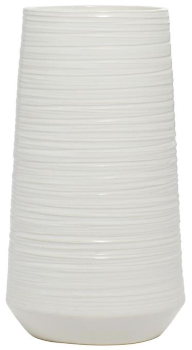 Deco Marche White 12” Vase-1