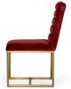 VIG Furniture Modrest Barker 2-Piece Gold/Red Chair set-3