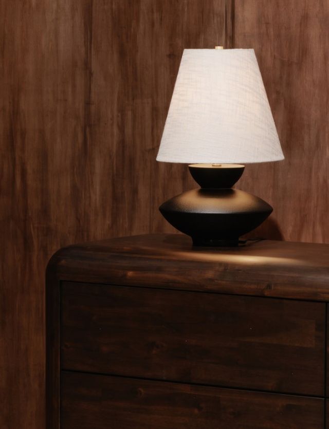 Moe's Home Collection Dell Black Table Lamp-4