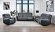 Global Furniture USA U5914 Black/Gray Recliner Chair-2