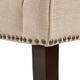 Olliix by Madison Park Cream Welburn Accent Bench-4