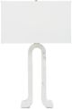 Currey & Company Leo White Table Lamp-2