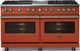 Viking® 5 Series 60" Spiced Cider Pro Style Dual Fuel (LP) Range with Brushed Brass Trim-4