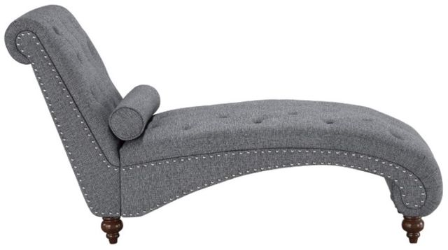 Homelegance® Bonne Dark Gray Chaise-3
