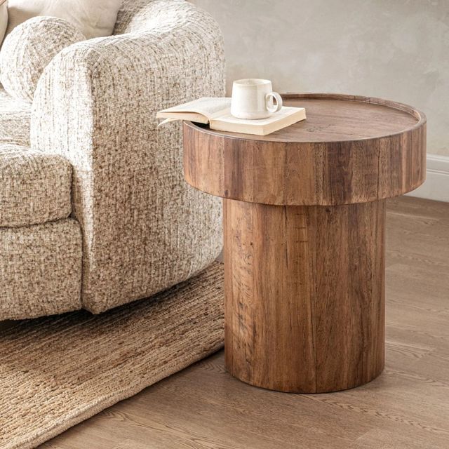 Classic Home Sonora Harvest Mill End Table-1