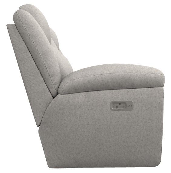 La-Z-Boy® Joel Chalk Power Reclining Loveseat with Console, Headrest, and Lumbar-2