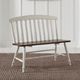 Liberty Furniture Al Fresco Graphite/Whitestone Slat Back Bench-1