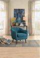 Homelegance® Lucille Blue Accent Chair-1