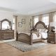 Liberty Furniture Carlisle Court 4-Piece Chestnut King Poster Bedroom Set-4