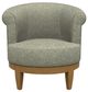 Best® Home Furnishings Customizable Attica Swivel Chair with Honey Birch Legs-1