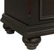 Elements International Slater Black Nightstand-4