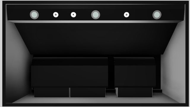 Vent-A-Hood® 42" Wall Mounted Range Hood-Black-2