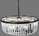 YHD White Wing Satin Black 8-Light Chandelier-5