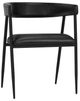 Classic Home Preston Black/Jet Black Dining Chair-0