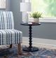 Powell® Spectrum Navy Blue Side Table-1