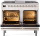Ilve® Nostalgie II Series 40" Antique White Pro Style Dual Fuel Range-1