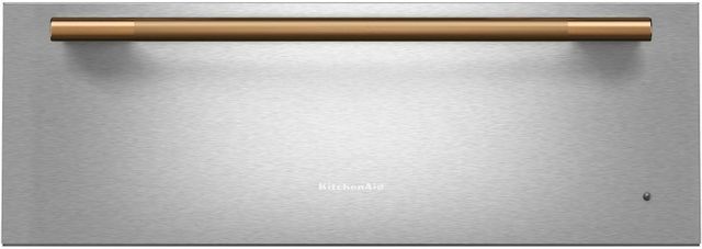 KitchenAid® Bronze Range Warming Drawer Handle-4
