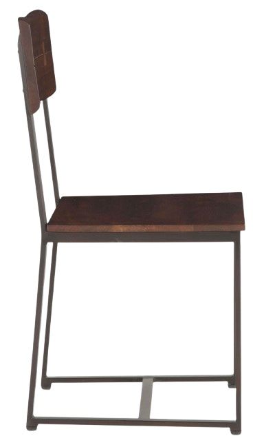 Home Trends & Design Loft Walnut Dining Chair-1