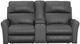 Catnapper® Fredda Anthracite Power Reclining Console Loveseat-1