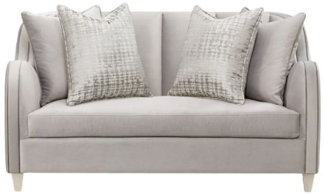 Michael Amini® Roxbury Park Slate Loveseat-2