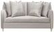 Michael Amini® Roxbury Park Slate Loveseat-2