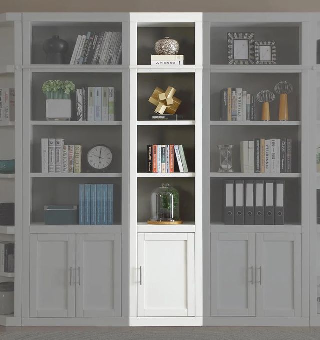 Parker House® Catalina Cottage White 22" Open Top Bookcase-3