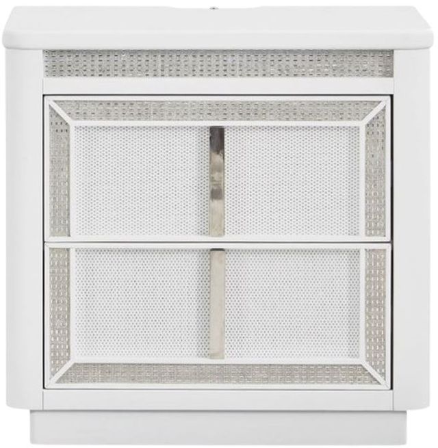 Signature Design by Ashley® Chalanna White Nightstand-1