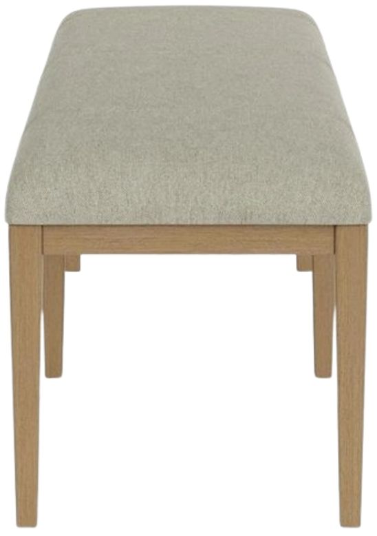 Riverside Furniture Davie Gray/Pale Oak Dining Bench-3