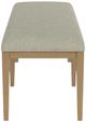 Riverside Furniture Davie Gray/Pale Oak Dining Bench-3