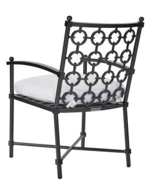 Lane Venture® Langham Dark Bronze Dining Arm Chair-1