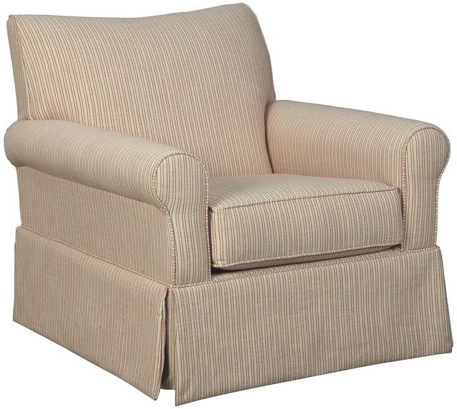 Signature Design by Ashley® Almanza Cinnamon Swivel Glider Accent Chair-0
