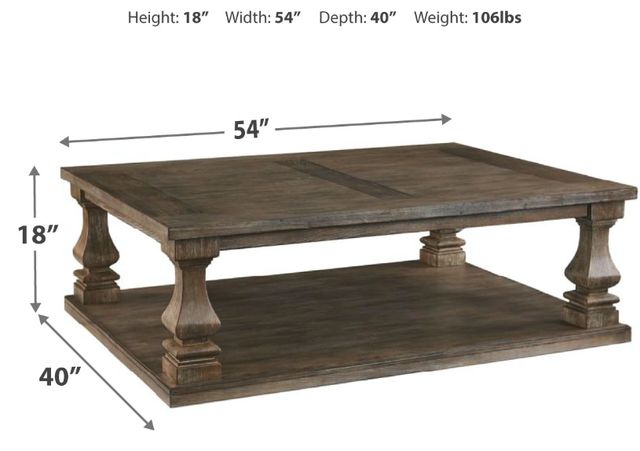 Signature Design by Ashley® Johnelle Gray Cocktail Table-3