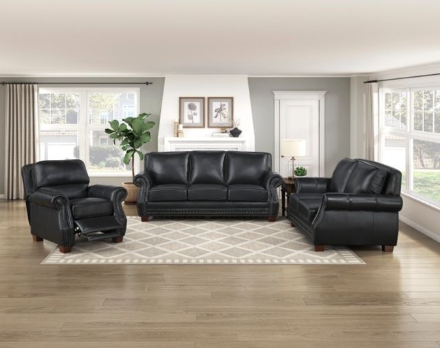 Homelegance® Remington Black Sofa-1