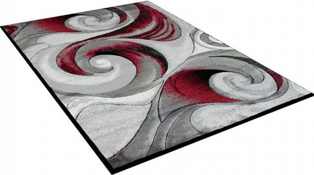 Furniture of America® Niksar Red 5'x7' Area Rug-1