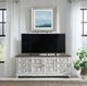 Liberty Furniture River Place Riverstone White/Tobacco Entertainment Console-1