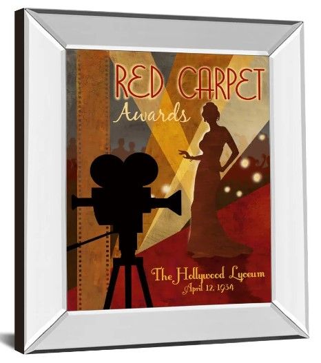 Classy Art Red Carpet Awards by Conrad Knutsen Framed Wall Art-1