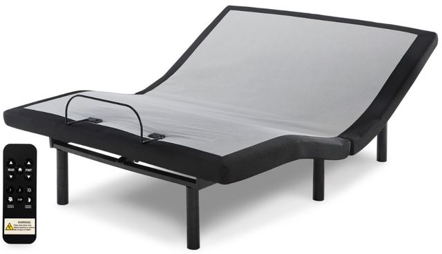 Sierra Sleep® by Ashley® Bonnell 2-Piece 10" Hybrid and Good Adjustable Base Queen Mattress Set-2